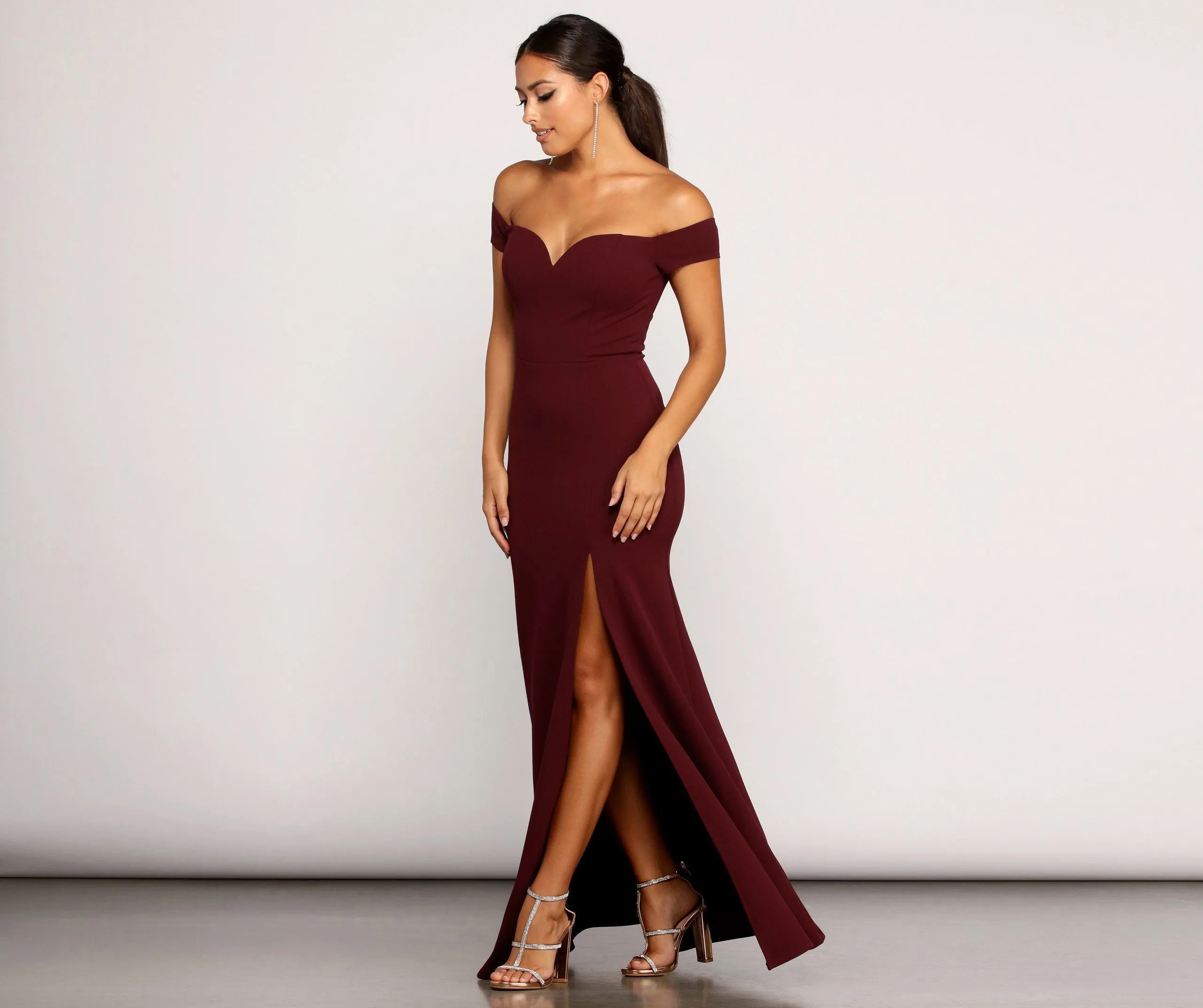 Myra Formal High Slit Dress