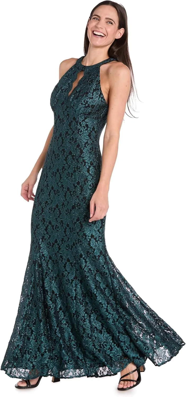 NIGHTWAY Women's Scallop Romance Gown