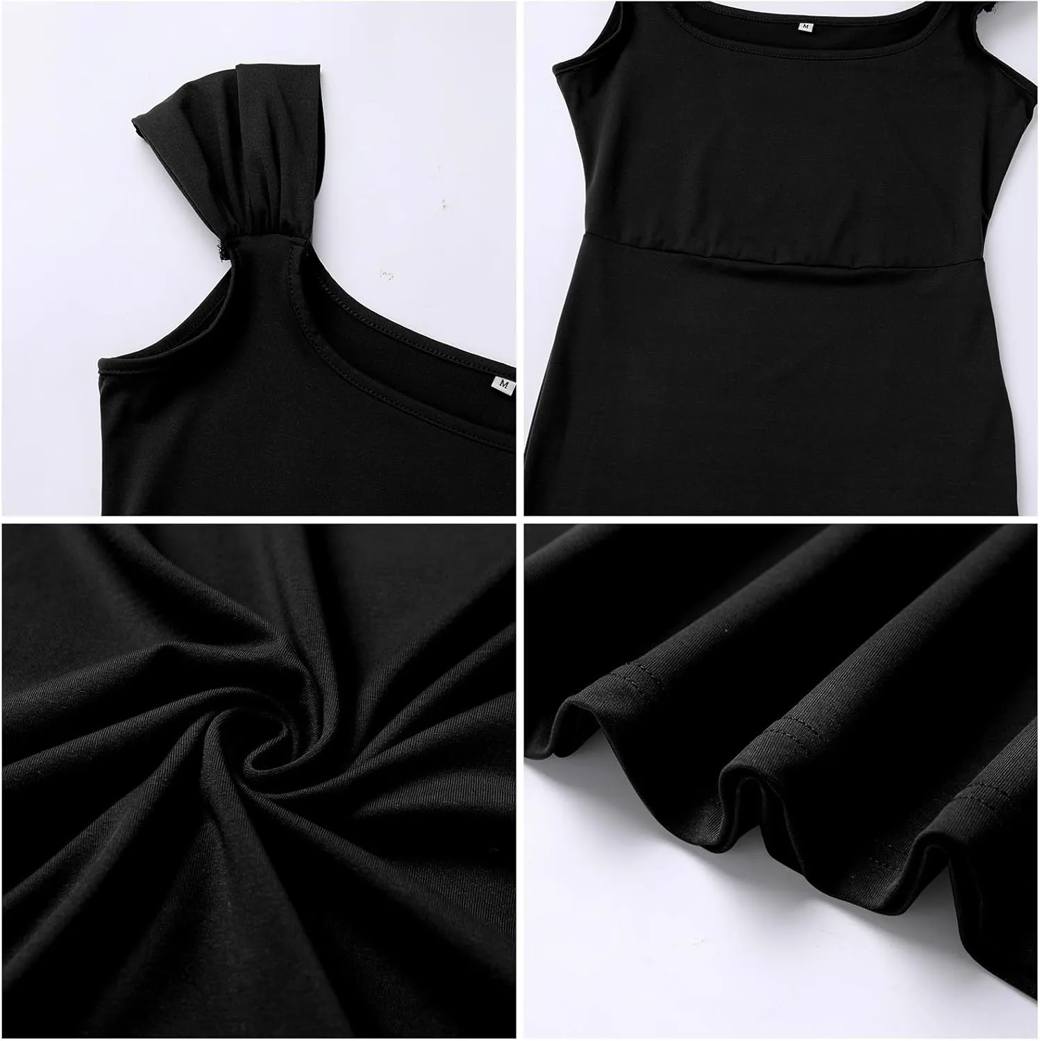 OBEEII Women Bodycon Maxi Dress Sexy Square Neck Lounge Long Dress Elegant Cap Sleeve Slim Fit Mermaid Hem Evening Dress