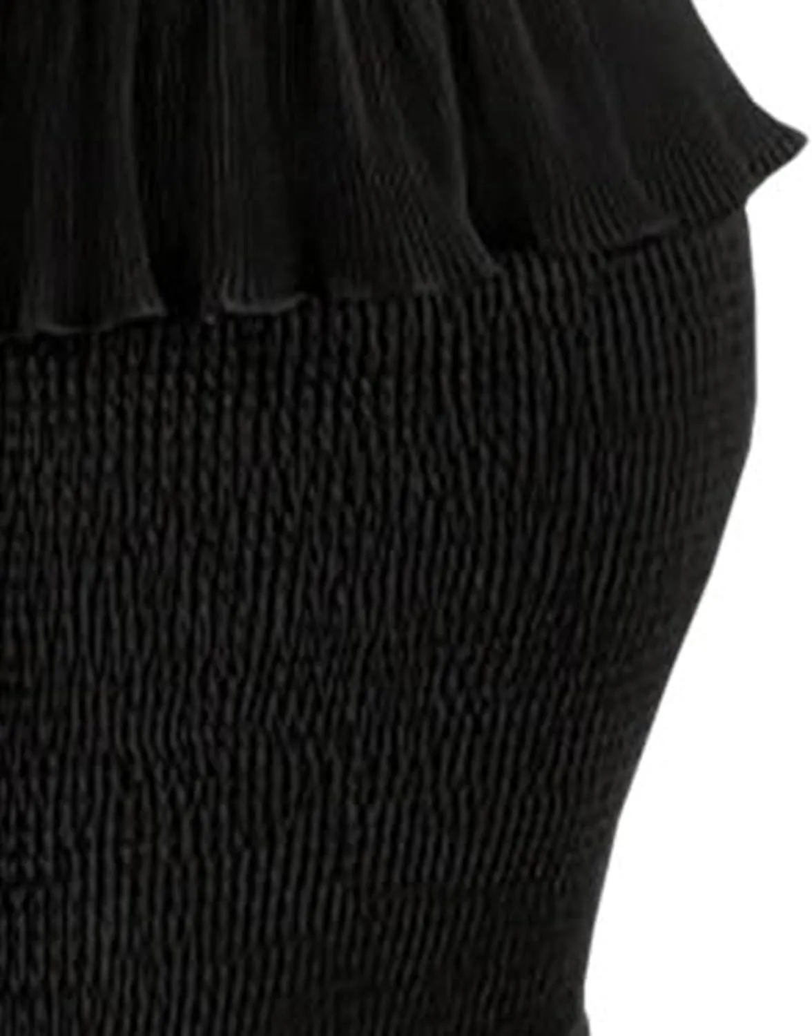 Sexyshine Women's Tube Top Ruffled Tiered Maxi Dress Sleeveless Backless Bodycon Smocked Shirred Party Holiday Long Dress