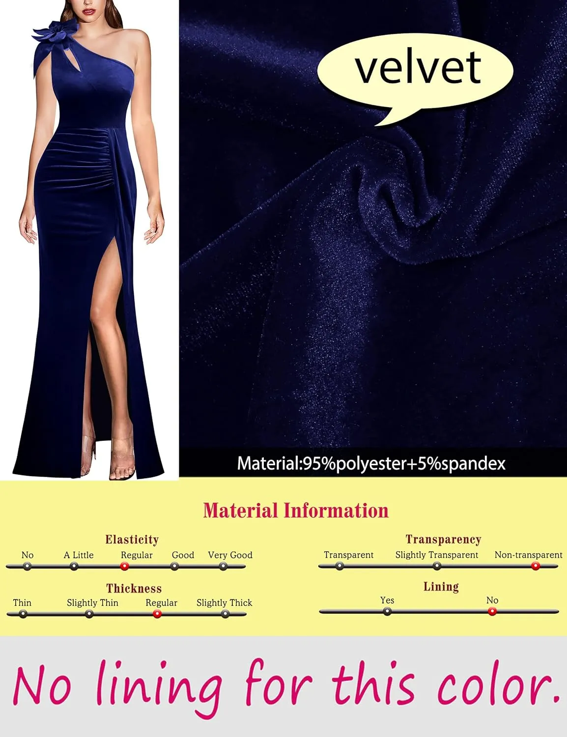 VFSHOW Womens 3D Flower One Shoulder Ruched Prom Formal Wedding Guest Maxi Dress 2023 Sexy Cocktail Split Cutout Evening Gown