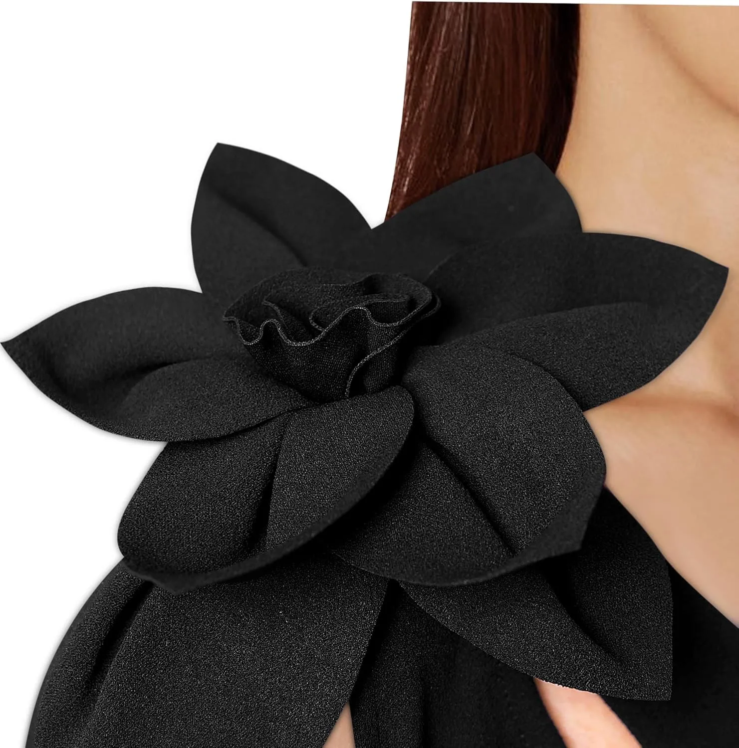 VFSHOW Womens 3D Flower One Shoulder Ruched Prom Formal Wedding Guest Maxi Dress 2023 Sexy Cocktail Split Cutout Evening Gown