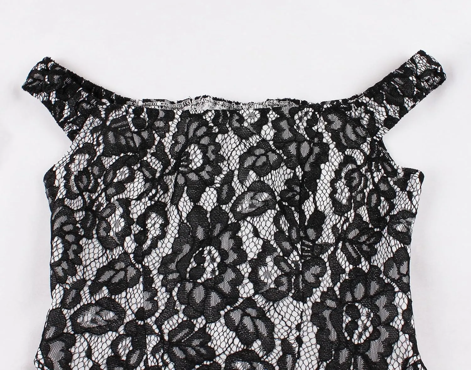 Women Vintage Lace Jacquard Dress Back Tie Sexy Sleeveless Elegant Evening Gown Club Party Dress