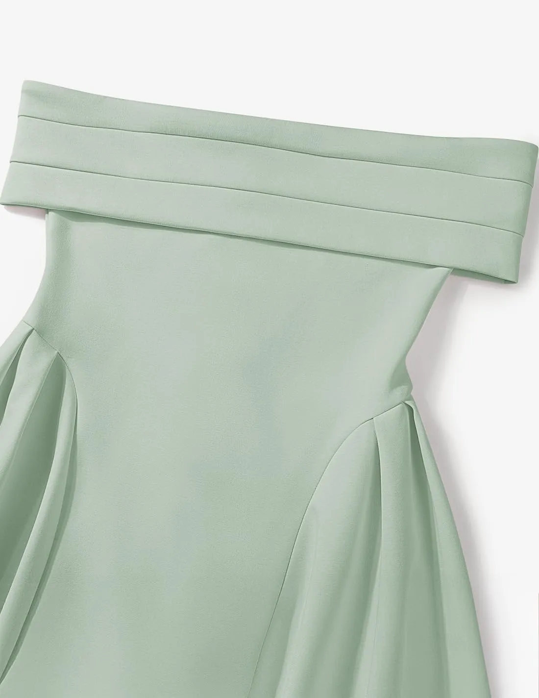 ZESICA Cocktail Dresses for Women's Elegant Off Shoulder Short Sleeve Swing A Line Wedding Evening Party Midi Dress